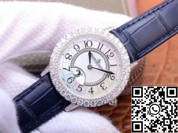 Jaeger LeCoultre Rendez Vous Q3523570 1 1 Mejor Edición ZF Factory Plata Diamante Suizo ETA925B 1 US Replica Watch 8725 Jaeger LeCoultre Rendez Vous Q3523570 1:1 Mejor Edición ZF Factory Plata Diamante Suizo ETA925B/1