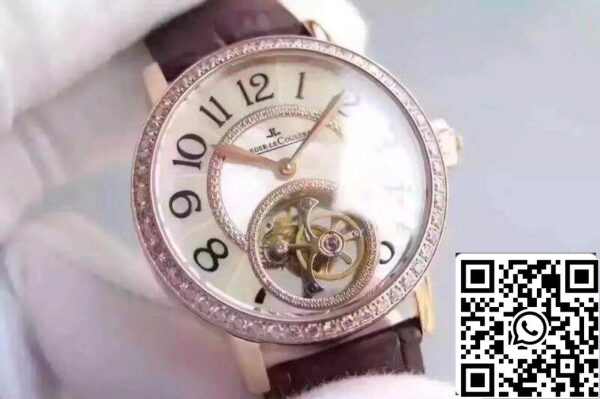 Jaeger LeCoultre Rendez Vous Tourbillon Datazione 1 1 Migliore Edizione Svizzera ETA9015 Replica Orologio 1084 Jaeger-LeCoultre Rendez-Vous Tourbillon Datazione 1:1 Migliore Edizione Svizzera ETA9015