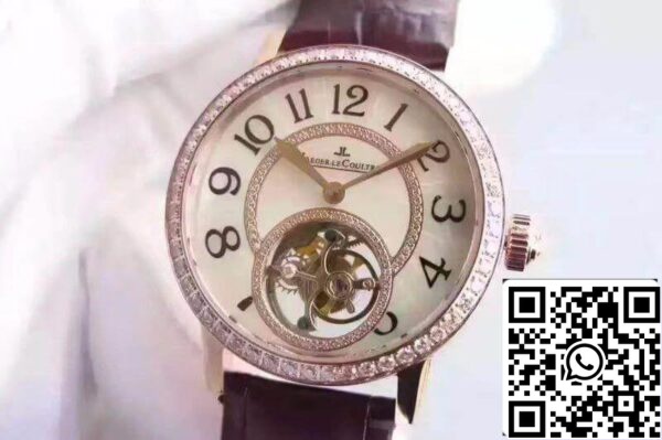 Jaeger LeCoultre Rendez Vous Tourbillon Treffit 1 1 Paras painos Sveitsin ETA9015 US Replica Watch 2449 Jaeger-LeCoultre Rendez-Vous Tourbillon Treffit 1:1 Paras painos Sveitsin ETA9015