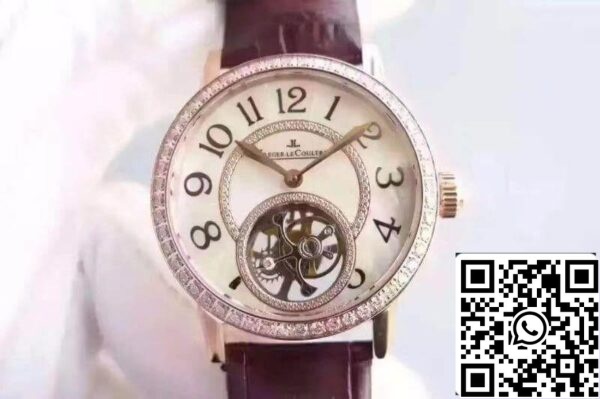 Jaeger LeCoultre Rendez Vous Tourbillon Запознанства 1 1 Най-доброто издание швейцарски ETA9015 САЩ реплика часовник 8145 Jaeger-LeCoultre Rendez-Vous Tourbillon Запознанства 1: 1 Най-доброто издание швейцарски ETA9015