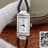 Jaeger LeCoultre Reverso 1 1 Melhor Edição MG Fábrica Aço Inoxidável Mostrador Branco EUA Réplica Relógio 3692 Jaeger LeCoultre Reverso 1:1 Melhor Edição MG Fábrica Aço Inoxidável Mostrador Branco