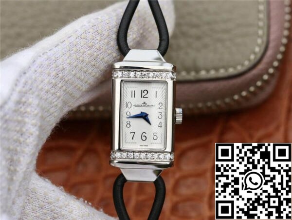 Jaeger LeCoultre Reverso 1 1 Melhor Edição MG Fábrica Aço Inoxidável Mostrador Branco EUA Réplica Relógio 3692 Jaeger LeCoultre Reverso 1:1 Melhor Edição MG Fábrica Aço Inoxidável Mostrador Branco