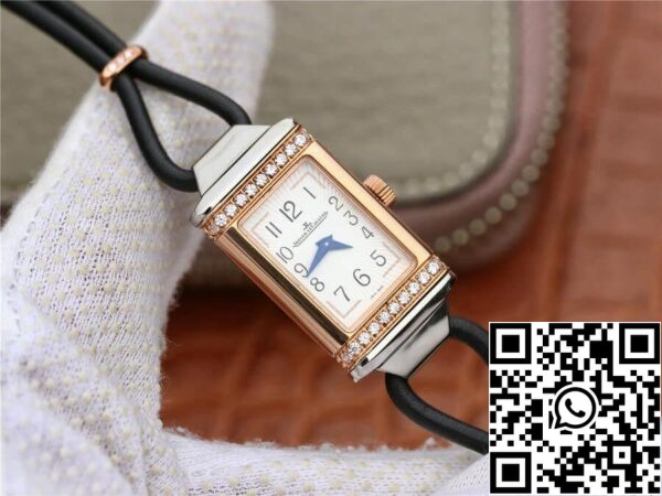 Jaeger LeCoultre Reverso 3264520 1 1 Лучшее издание MG Завод Розовое золото Алмаз США Реплика часы 5479 Jaeger LeCoultre Reverso 3264520 1:1 Лучшее издание MG Завод Розовое золото Алмаз