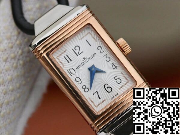 Jaeger LeCoultre Reverso 3264520 1 1 Best Edition MG Factory Weißes Zifferblatt US Replica Uhr 4980 Jaeger LeCoultre Reverso 3264520 1:1 Best Edition MG Factory Weißes Zifferblatt