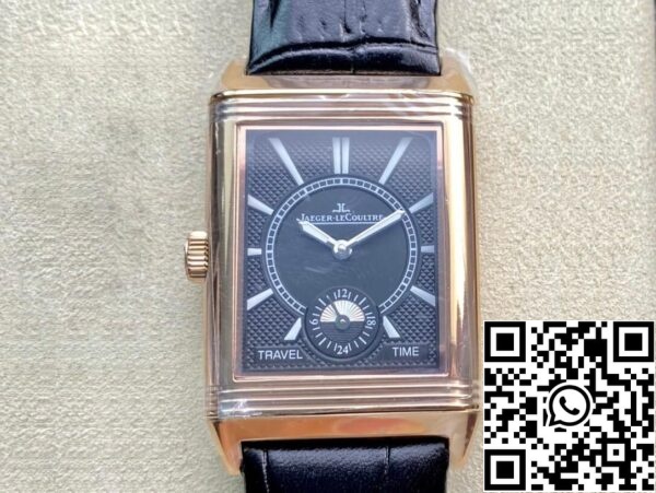 Jaeger LeCoultre Reverso 3842520 1 1 Best Edition MG Factory Rose Gold US Réplica Relógio 2319 Jaeger LeCoultre Reverso 3842520 1:1 Best Edition MG Factory Rose Gold