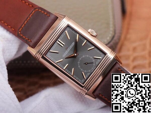 Jaeger LeCoultre Reverso Flip 1 1 Best Edition MG Factory fekete számlap svájci ETA854A 2 US Replica Watch 2970 Jaeger LeCoultre Reverso Flip 1:1 Best Edition MG Factory fekete számlap svájci ETA854A/2