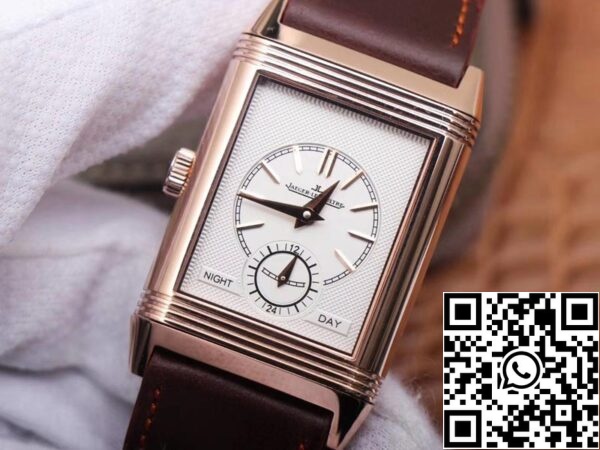 Jaeger LeCoultre Reverso Flip 1:1 Best Edition MG Factory Black Dial Swiss ETA854A 2 US Replica Watch 3591 Jaeger LeCoultre Reverso Flip 1:1 Best Edition MG Factory Black Dial Swiss ETA854A/2