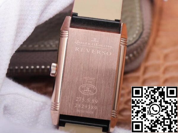 Jaeger LeCoultre Reverso Flip 1:1 Best Edition MG Factory Black Dial Swiss ETA854A 2 US Replica Watch 8254 Jaeger LeCoultre Reverso Flip 1:1 Best Edition MG Factory Black Dial Swiss ETA854A/2