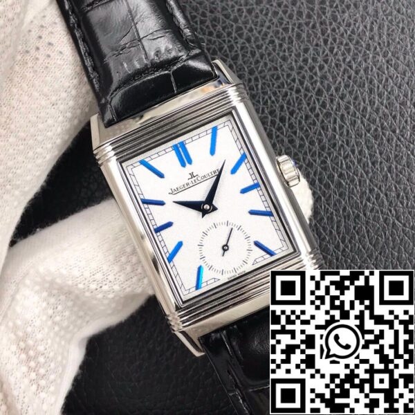 Jaeger LeCoultre Reverso Flip 1 1 Melhor Edição MG Fábrica Aço Inoxidável EUA Réplica Relógio 10 Jaeger LeCoultre Reverso Flip 1:1 Melhor Edição MG Fábrica Aço Inoxidável