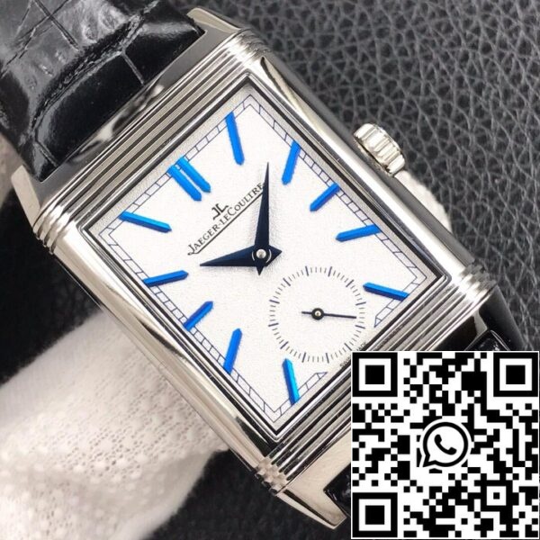 Jaeger LeCoultre Reverso Flip 1 1 Melhor Edição MG Factory Aço Inoxidável EUA Réplica Relógio 1017 Jaeger LeCoultre Reverso Flip 1:1 Melhor Edição MG Factory Aço Inoxidável