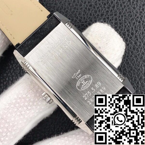 Jaeger LeCoultre Reverso Flip 1 1 Melhor Edição MG Factory Aço Inoxidável EUA Réplica Relógio 1389 Jaeger LeCoultre Reverso Flip 1:1 Melhor Edição MG Factory Aço Inoxidável