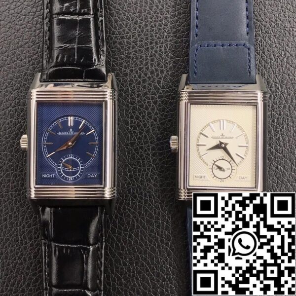 Jaeger LeCoultre Reverso Flip 1 1 Melhor Edição MG Factory Aço Inoxidável EUA Réplica Relógio 7808 Jaeger LeCoultre Reverso Flip 1:1 Melhor Edição MG Factory Aço Inoxidável