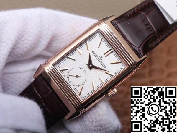 Jaeger LeCoultre Reverso Flip 1 1 Migliore Edizione MG Fabbrica Quadrante Bianco Svizzera ETA854A 2 Replica Orologio 5250 Jaeger LeCoultre Reverso Flip 1:1 Migliore Edizione MG Fabbrica Quadrante Bianco Svizzera ETA854A/2