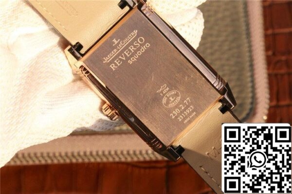 Jaeger LeCoultre Reverso Q2712510 1 1 Best Edition Rose Gold Silver Dial US Replica Watch 6855 Jaeger LeCoultre Reverso Q2712510 1:1 Best Edition Rose Gold Silver Dial