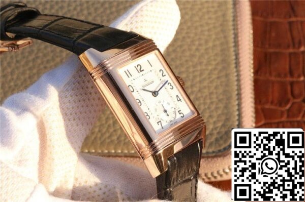 Jaeger LeCoultre Reverso Q2712510 1 1 Best Edition Rose Gold Silver Dial US Replica Watch 9446 Jaeger LeCoultre Reverso Q2712510 1 1 Best Edition Rose Gold Silver Dial