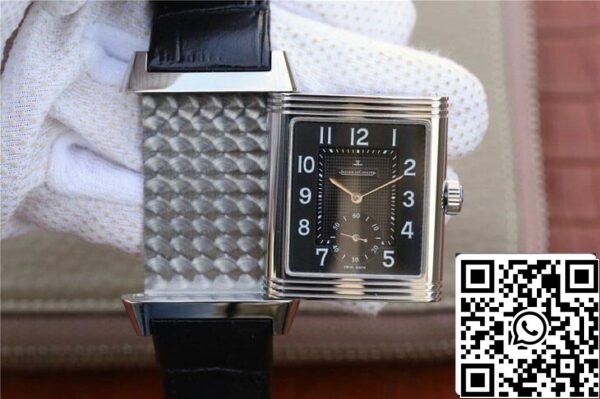 Jaeger LeCoultre Reverso Q3738470 1 1 Най-доброто издание черен циферблат САЩ реплика часовник 6582 Jaeger LeCoultre Reverso Q3738470 1: 1 Най-доброто издание черен циферблат