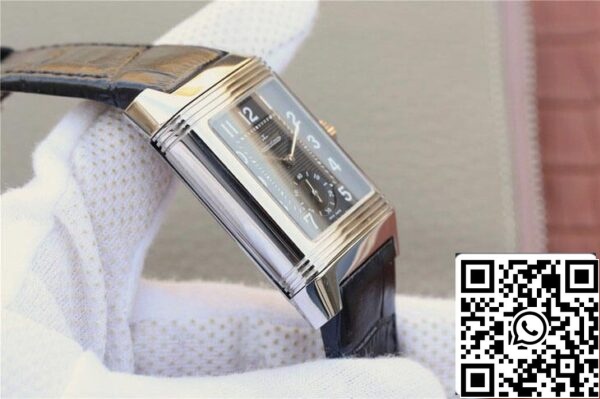 Jaeger LeCoultre Reverso Q3738470 1 1 Best Edition Black Dial US Replica Watch 8686 Jaeger LeCoultre Reverso Q3738470 1:1 Best Edition Black Dial