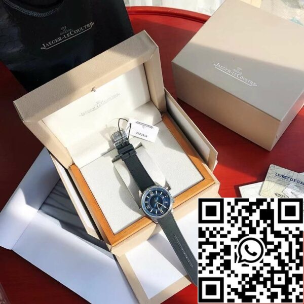 Jaeger Lecoultre Polaris Memovox JQKF Blue Dial Sveitsin alkuperäinen liike Yhdysvaltain Replica katsella 133 Jaeger Lecoultre Polaris Memovox JQKF Blue Dial Sveitsin alkuperäinen liike