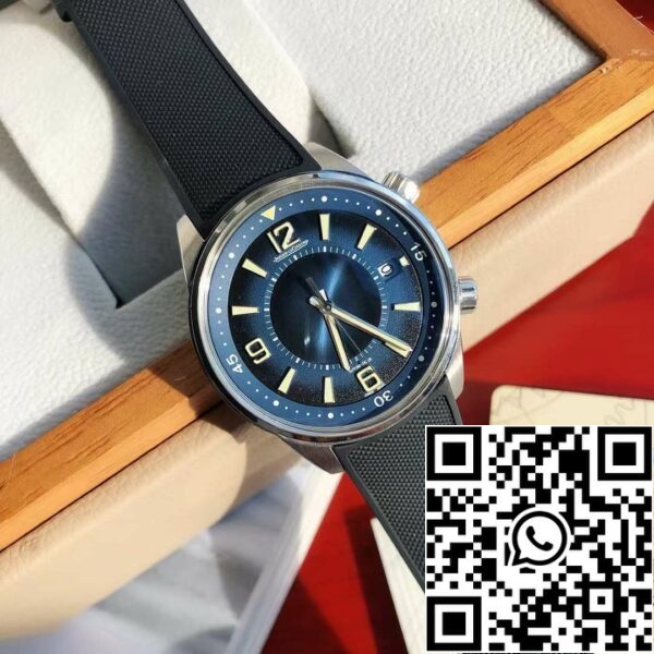 Jaeger Lecoultre Polaris Memovox JQKF Blue Dial Swiss Original Movement US Réplica Relógio 3741 Jaeger Lecoultre Polaris Memovox JQKF Blue Dial Swiss Original Movement