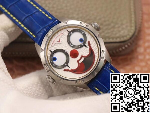 Konstantin Chaykin Clown II Audacity 1 1 Best Edition TW Factory White Dial Swiss NH35A US Replica Watch 3820 Konstantin Chaykin Clown II Audacity 1:1 Best Edition TW Factory White Dial Swiss NH35A