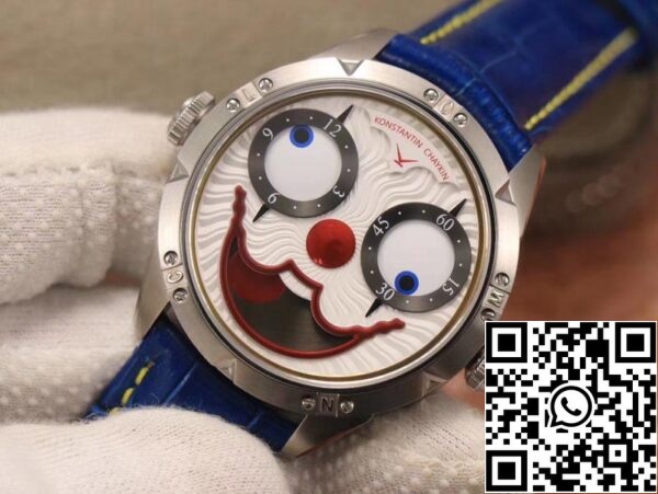 Konstantin Chaykin Clown II Audacity 1 1 Mejor Edición TW Factory Esfera Blanca Suiza NH35A US Reloj Replica 9899 Konstantin Chaykin Clown II Audacity 1 1 Mejor Edición TW Factory Esfera Blanca Suiza NH35A