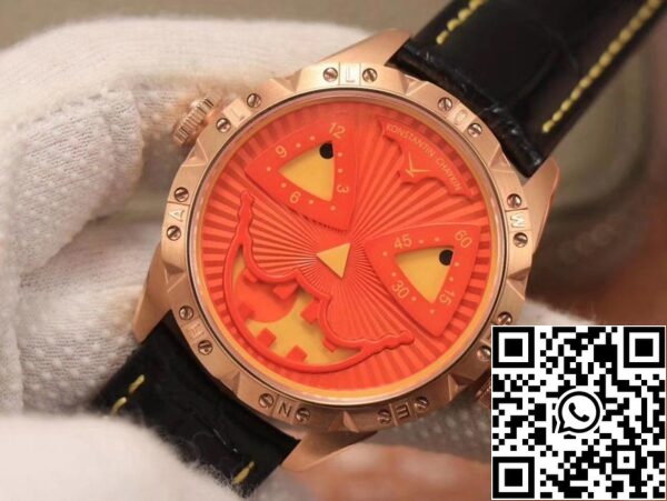 Konstantin Chaykin Joker Halloween 1 1 Best Edition TW Factory Orange Dial Swiss ETA2824 2 US Replica Watch 2245 Konstantin Chaykin Joker Halloween 1:1 Best Edition TW Factory Orange Dial Swiss ETA2824-2