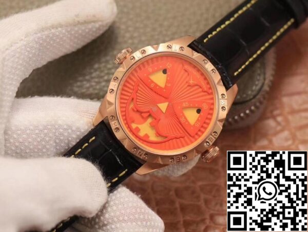 Konstantin Chaykin Joker Halloween 1 1 Best Edition TW Factory Orange Dial Swiss ETA2824 2 Replica Orologio 3277 Konstantin Chaykin Joker Halloween 1:1 Best Edition TW Factory Orange Dial Swiss ETA2824-2