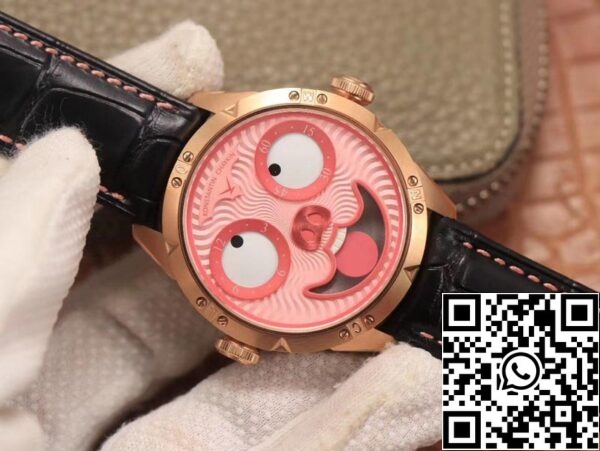 ساعة Konstantin Chaykin Joker RG Clown 1 1: 1 Best Edition TW Factory Pink Dial Swiss NH35A US Replica 1665 ساعة كونستانتين تشايكين جوكر RG Clown 1: 1 Best Edition TW Factory Pink Dial Swiss NH35A