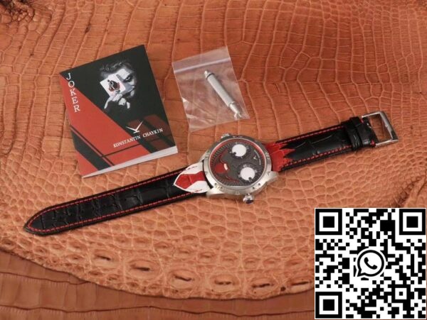 ساعة Konstantin Chaykin Joker RG Clown 1 1 1 Best Edition TW Factory Pink Dial Swiss NH35A US Replica 9564 ساعة كونستانتين تشايكين جوكر RG Clown 1:1 Best Edition TW Factory Pink Dial Swiss NH35A