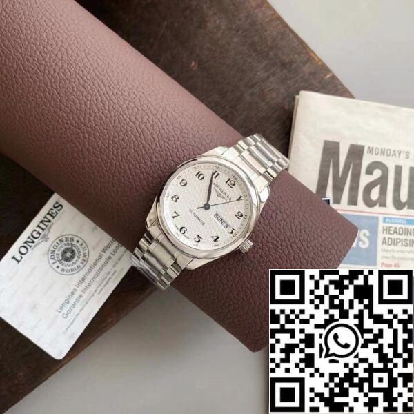 LONGINES MASTER COLLECTION L2 755 4 78 6 L27554786 Мъжки часовник 38 5 мм швейцарски оригинален механизъм САЩ реплика часовник 6739 LONGINES MASTER COLLECTION L2.755.4.78.6 L27554786 Мъжки часовник 38.5 мм швейцарски оригинален механизъм