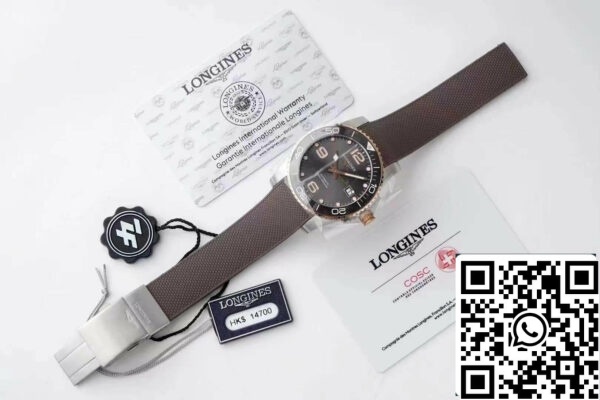 Longines Concas L3 781 3 78 9 1:1 Best Edition ZF Factory Grey Dial US Replica Zegarek 4852 Longines Concas L3.781.3.78.9 1:1 Best Edition ZF Factory Grey Dial