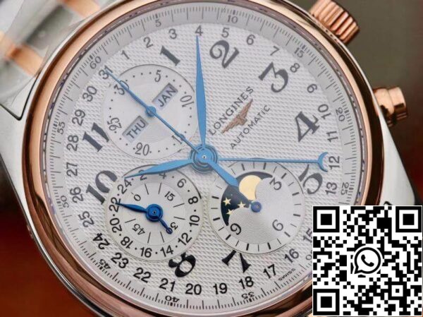 Longines Conquest Classic L27735787 GS Factory 1 1 Best Edition svájci ETA7751 18K Rose Gold US Replica óra 778 Longines Conquest Classic L27735787 GS Factory 1 1:1 Best Edition svájci ETA7751 18K Rose Gold