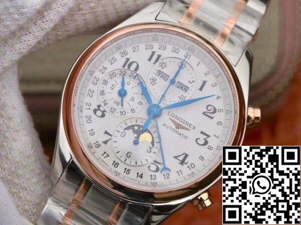 Longines Conquest Classic L27735787 GS Factory 1 1 Best Edition Swiss ETA7751 18K Rose Gold US Replica Watch 9210 Longines Conquest Classic L27735787 GS Factory 1:1 Best Edition Swiss ETA7751 18K Rose Gold