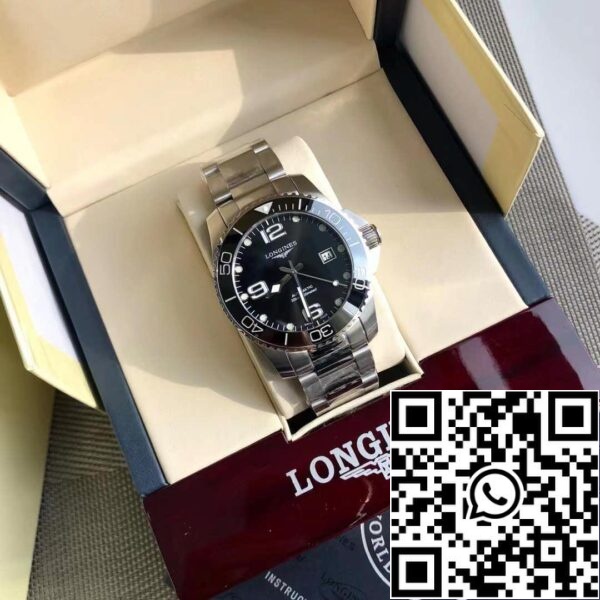 Longines HydroConquest L3 740 4 96 6 Best 1 1 Edition 41mm Automatic Swiss Original Movement US Replica Zegarek 5160 Longines HydroConquest L3.740.4.96.6 Best 1:1 Edition 41mm Automatic- Swiss Original Movement