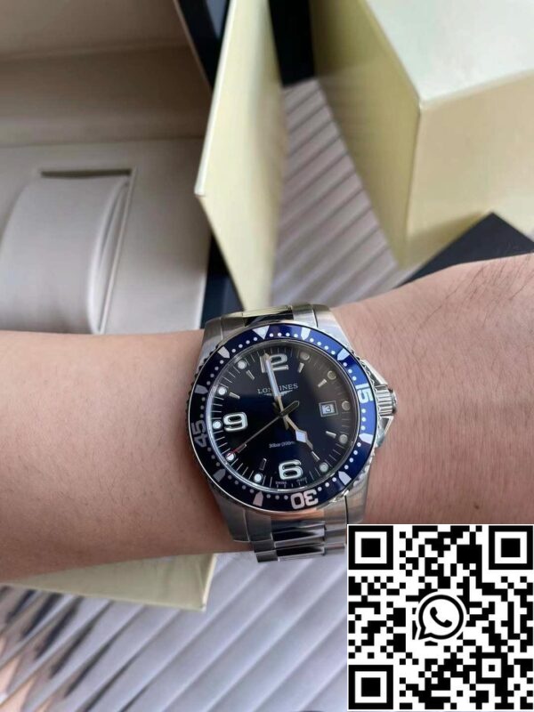 Longines HydroConquest L3 740 4 96 6 Best 1 1 Edition Swiss Original Movement US Replica Watch 1644 Longines HydroConquest L3.740.4.96.6 Best 1:1 Edition - Swiss Original Movement