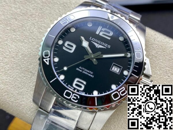 Longines HydroConquest L3 781 4 56 6 1 1 Migliore edizione ZF fabbrica quadrante nero svizzero L888 2 Replica Orologio 2959 Longines HydroConquest L3.781.4.56.6 1:1 Migliore edizione ZF fabbrica quadrante nero svizzero L888.2