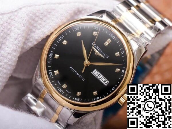 Longines Master Collection L2 755 5 57 7 1 1 Best Edition KY tehtaan musta soittaa Yhdysvaltain Replica katsella 7114 Longines Master Collection L2.755.5.57.7 1: 1 Best Edition KY tehtaan musta soittaa