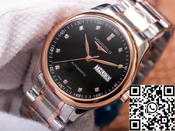 Longines Master Collection L2 755 5 59 7 1 1 Най-доброто издание KY фабрика черен циферблат САЩ реплика часовник 6717 Longines Master Collection L2.755.5.59.7 1: 1 Най-доброто издание KY фабрика черен циферблат