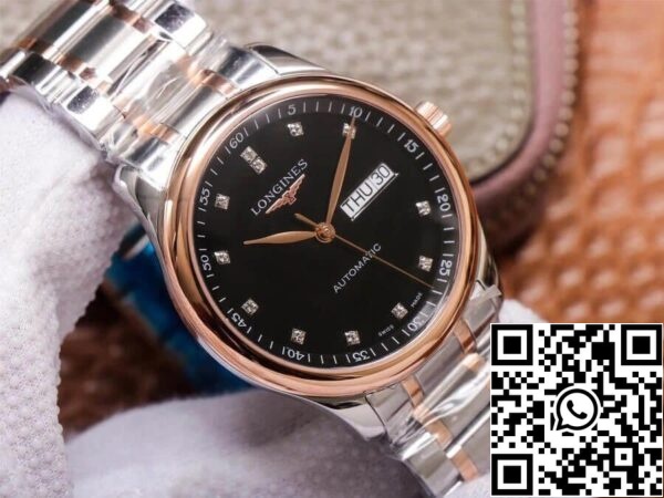 Longines Master Collection L2 755 5 59 7 1 1 Най-доброто издание KY фабрика черен циферблат САЩ реплика часовник 8705 Longines Master Collection L2.755.5.59.7 1: 1 Най-доброто издание KY фабрика черен циферблат