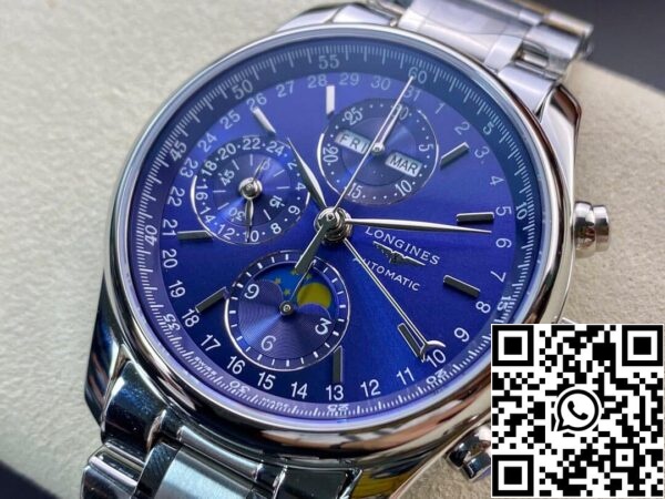 Longines Master Collection L2 773 4 92 6 1:1 Best Edition YL Factory Blue Dial US Replica Zegarek 8758 Longines Master Collection L2.773.4.92.6 1:1 Best Edition YL Factory Blue Dial