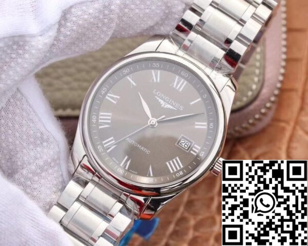 Longines Master Collection L2 793 4 71 6 1 1 Cea mai bună ediție V9 fabrică Grey Dial Swiss Cal L888 US Replica Watch 8049 Longines Master Collection L2.793.4.71.6 1:1 Cea mai bună ediție V9 fabrică Grey Dial Swiss Cal.L888