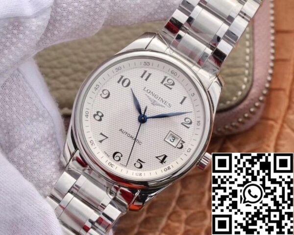 Longines Master Collection L2 793 4 78 6 1 1 Best Edition V9 factory white dial Swiss Cal L888 US Replica Watch 6884 Longines Master Collection L2.793.4.78.6 1:1 Best Edition V9 factory white dial Swiss Cal.L888