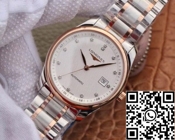 Longines Master Collection L2 793 5 77 7 1 1 Cea mai bună ediție V9 fabrică Rose gold bezel Swiss Cal L888 US Replica Watch 4332 Longines Master Collection L2.793.5.77.7 1:1 Cea mai bună ediție V9 fabrică Rose gold bezel Swiss Cal.L888