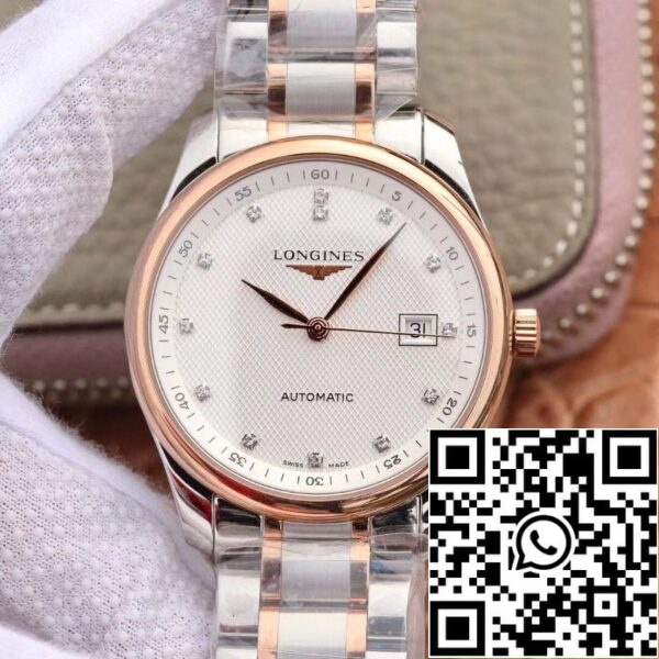 Longines Master Collection L2 793 5 77 7 1 1 Cea mai bună ediție V9 fabrică Rose gold bezel Swiss Cal L888 US Replica Watch 5398 Longines Master Collection L2.793.5.77.7 1:1 Cea mai bună ediție V9 fabrică Rose gold bezel Swiss Cal.L888