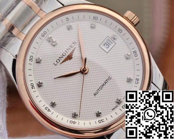 Longines Master Collection L2 793 5 77 7 1 1 Best Edition V9 fabriek Rose goud bezel Zwitserse Cal L888 US Replica Watch 7562 Longines Master Collection L2.793.5.77.7 1:1 Best Edition V9 fabriek Rose goud bezel Zwitserse Cal.L888