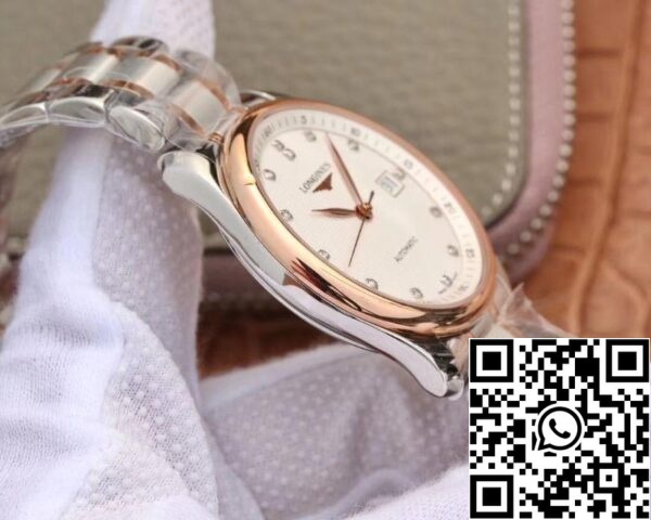 Longines Master Collection L2 793 5 77 7 1 1 Cea mai bună ediție V9 fabrică Rose gold bezel Swiss Cal L888 US Replica Watch 7913 Longines Master Collection L2.793.5.77.7 1:1 Cea mai bună ediție V9 fabrică Rose gold bezel Swiss Cal.L888