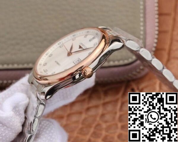 Longines Master Collection L2 793 5 77 7 1 1 Cea mai bună ediție V9 fabrică Rose gold bezel Swiss Cal L888 US Replica Watch 9675 Longines Master Collection L2.793.5.77.7 1:1 Cea mai bună ediție V9 fabrică Rose gold bezel Swiss Cal.L888