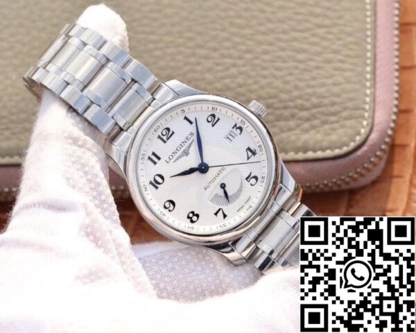 Longines Master Collection L2 908 4 78 6 1 1 Melhor Edição GS Factory Mostrador Branco Suíço Cal L693 US Réplica Relógio 2057 Longines Master Collection L2.908.4.78.6 1:1 Melhor Edição GS Factory Mostrador Branco Suíço Cal.L693