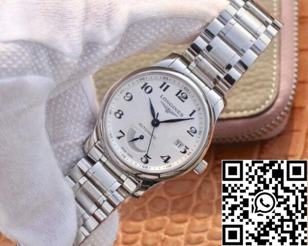 Longines Master Collection L2 908 4 78 6 1 1 Melhor Edição GS Factory Mostrador Branco Suíço Cal L693 US Réplica Relógio 2454 Longines Master Collection L2.908.4.78.6 1:1 Melhor Edição GS Factory Mostrador Branco Suíço Cal.L693