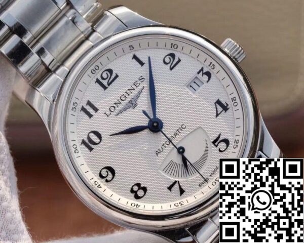 Longines Master Collection L2 908 4 78 6 1 1 Melhor Edição GS Factory Mostrador Branco Suíço Cal L693 US Réplica Relógio 8425 Longines Master Collection L2.908.4.78.6 1:1 Melhor Edição GS Factory Mostrador Branco Suíço Cal.L693